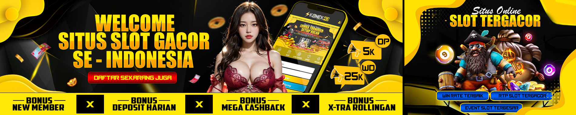 SELAMAT DATANG DI KONEK4D SITUS SLOT TERGACOR DI INDONESIA DENGAN MIN DEPO 5K